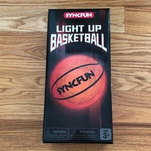 New in Sealed Box SYNCFUN Light Up Basketball Size 7
